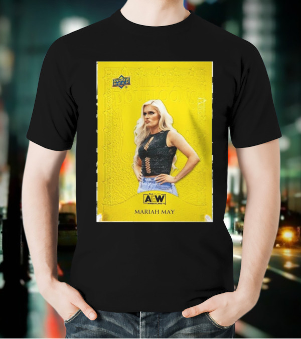 Upper Deck Allure Doubloons AEW All Elite Wrestling Mariah May T-Shirt