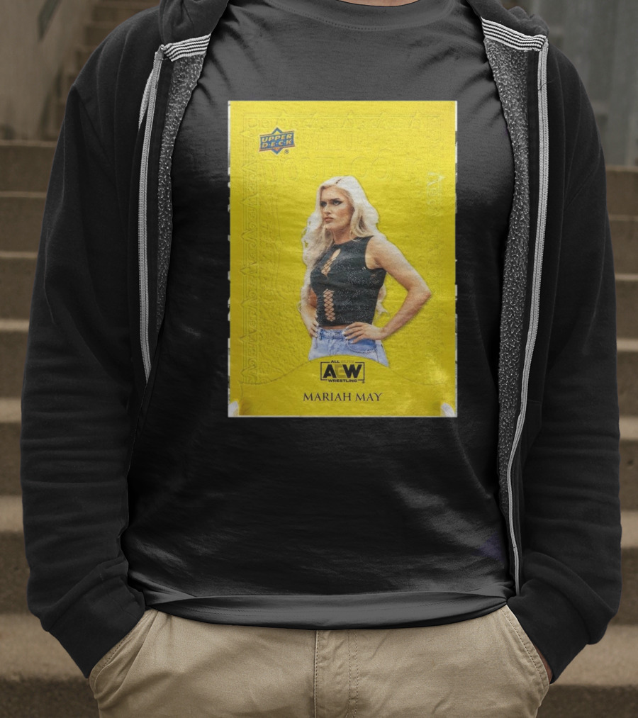 Upper Deck Allure Doubloons AEW All Elite Wrestling Mariah May T-Shirt