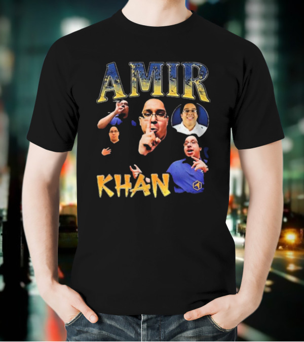 Amir Khan Retro McNeese State Players 2025 John Fanta T-Shirt