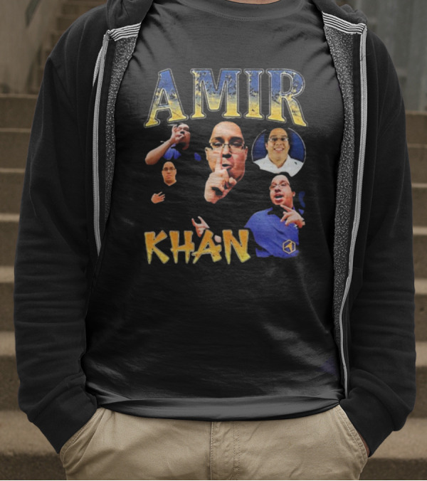 Amir Khan Retro McNeese State Players 2025 John Fanta T-Shirt