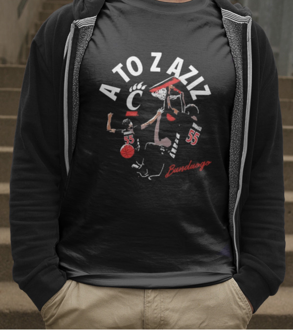 A To Z Aziz Bandaogo 55 Basketball Stars T-Shirt