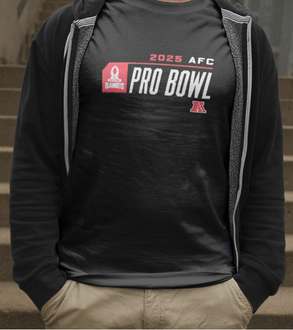 AFC 2025 Pro Bowl Games Pick-A-Player Event Logo T-Shirt
