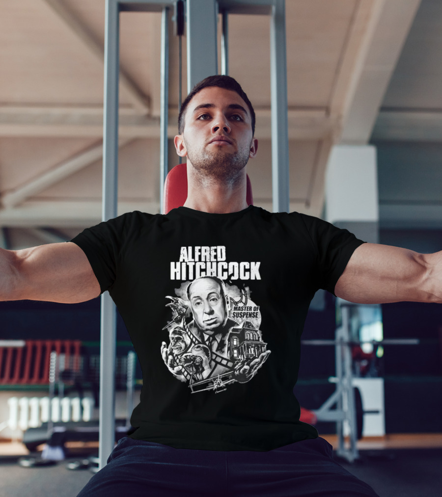 Alfred Hitchcock Master Of Suspense King Of The Silver Screen T-Shirt