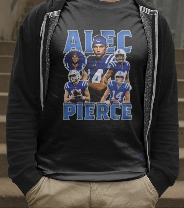 Alec Pierce Indianapolis Football Number 14 Colts T-Shirt