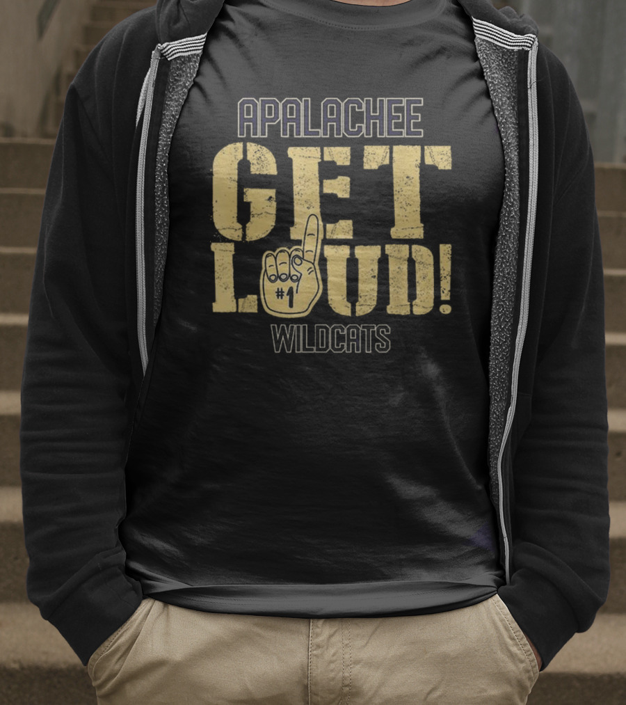 Apalachee Wildcats Get Loud Apalachee High School T-Shirt
