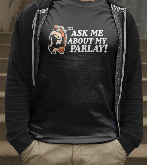 Ask Me About My Parlay Bowling Strike Theme T-Shirt