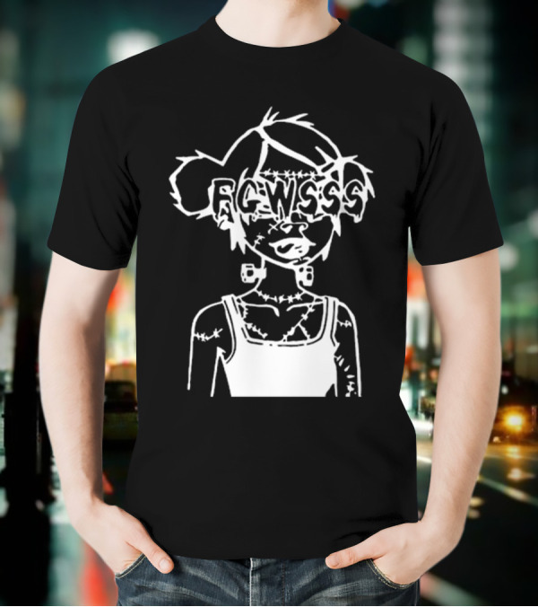 Frankengirl RCWSSS B & W Expression T-Shirt