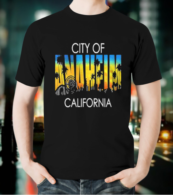 Babymetal City Of Anaheim California Sunset Ferris Wheel Tour T-Shirt