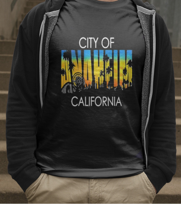 Babymetal City Of Anaheim California Sunset Ferris Wheel Tour T-Shirt