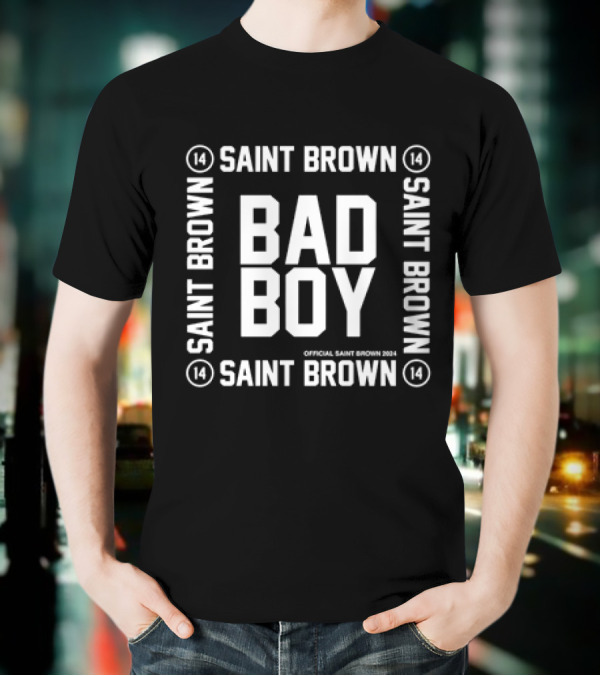 Bad Boy Saint Brown 14 T-Shirt