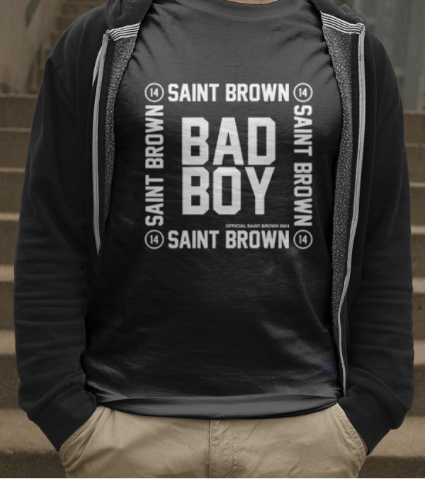 Bad Boy Saint Brown 14 T-Shirt