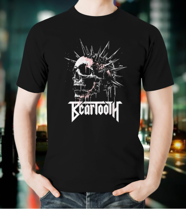 Beartooth Spike Skull Graphic T-Shirt