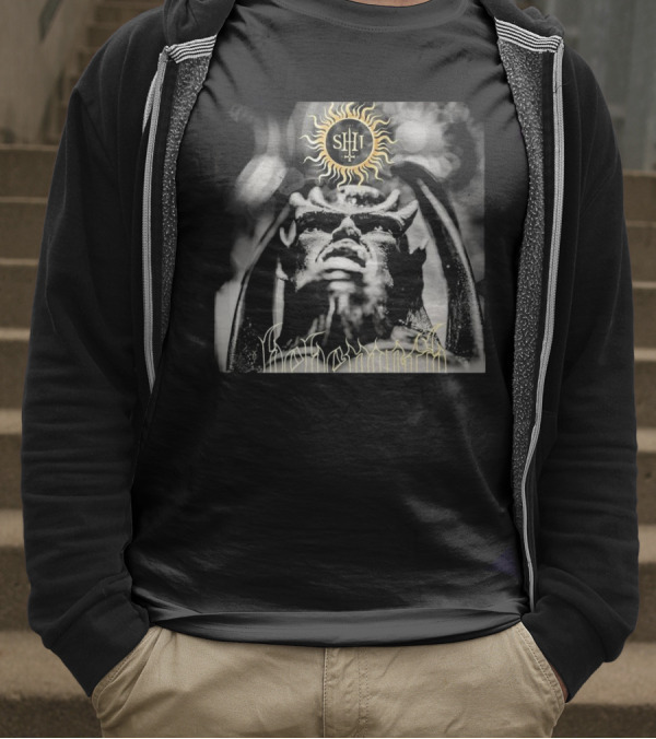 Behemoth The Shit Of God 9th May 2025 Sun Icon And Demonic Figure T-Shirt