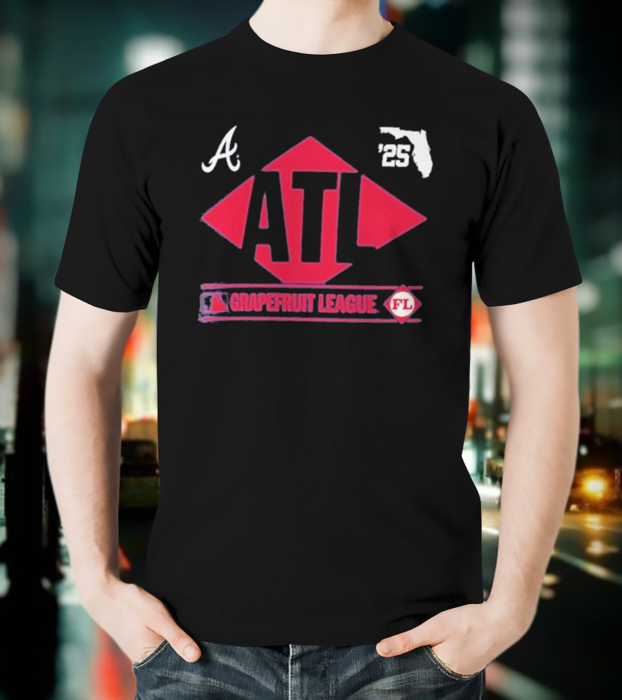 Atlanta Braves 2025 Grapefruit League Florida ATL Icon T-Shirt