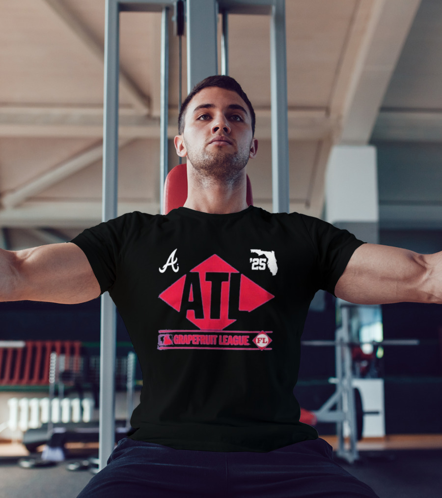 Atlanta Braves 2025 Grapefruit League Florida ATL Icon T-Shirt