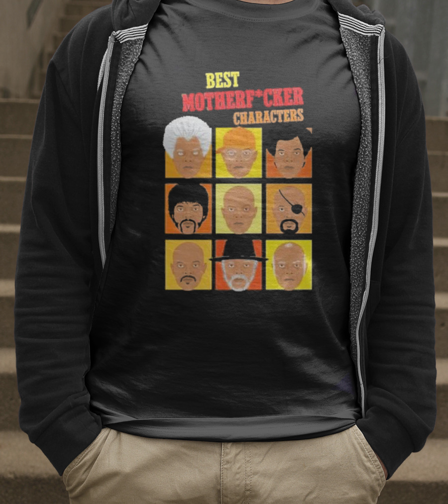 Best Motherfucker Characters T-Shirt