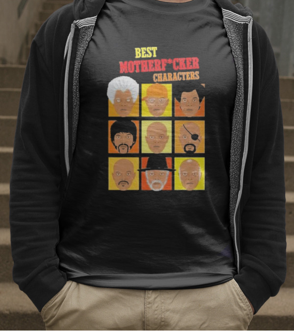 Best Motherfucker Characters T-Shirt