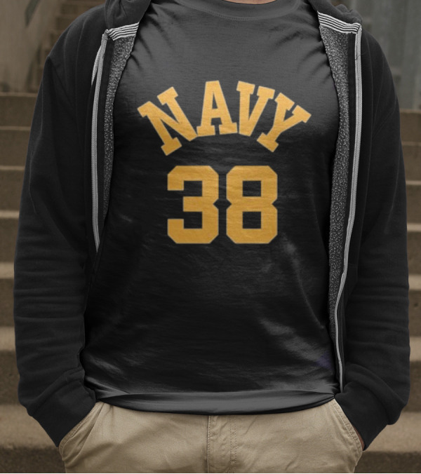 Navy 38 Bill Belichick T-Shirt