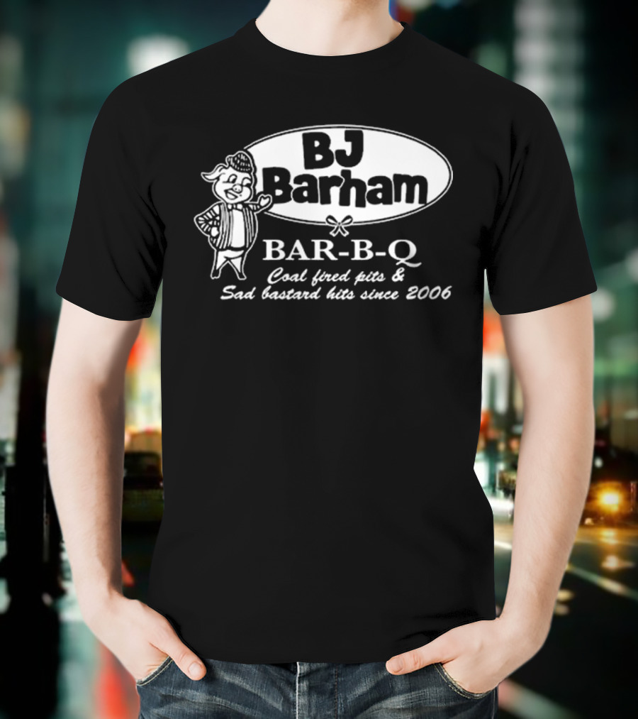 BJ Barham Favorite Hometown BBQ Spot T-Shirt