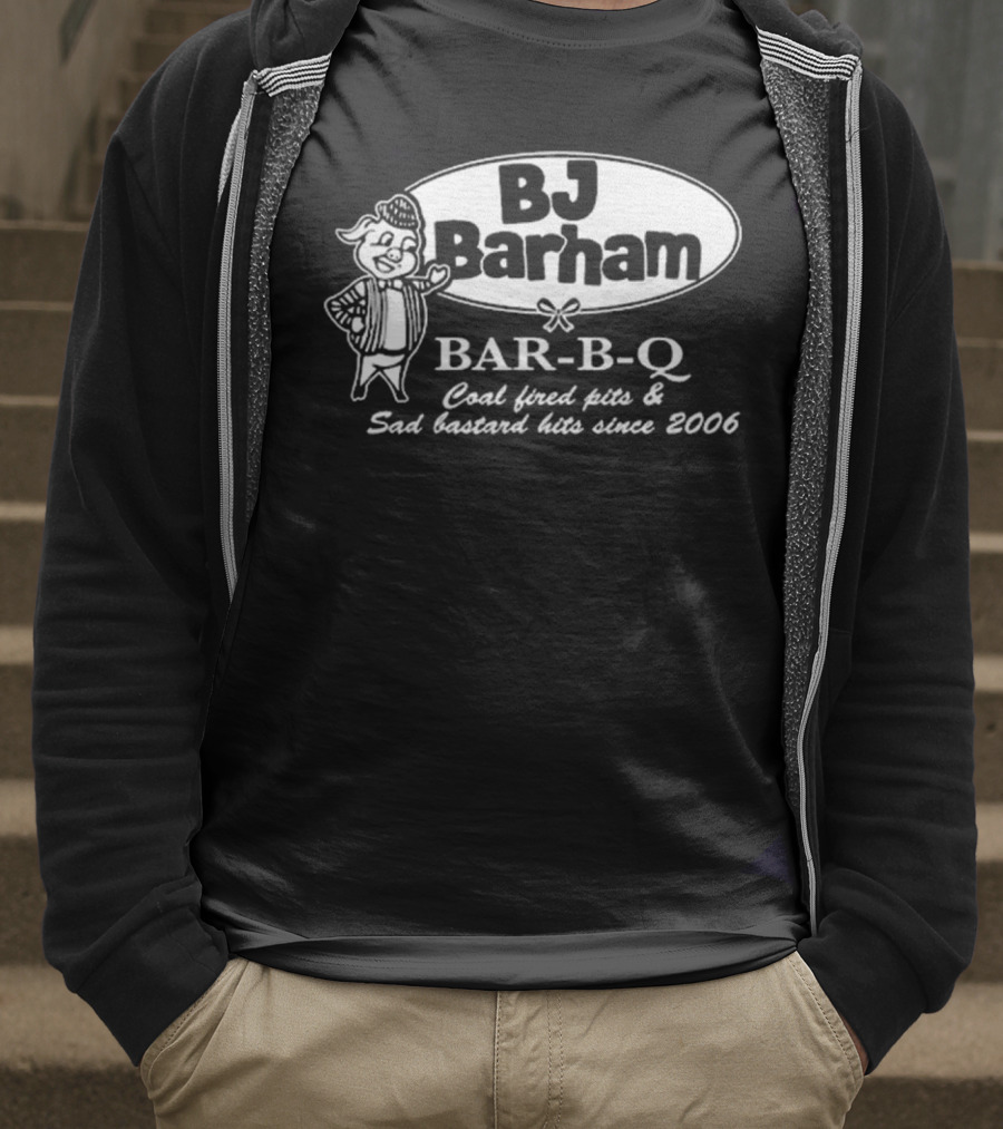 BJ Barham Favorite Hometown BBQ Spot T-Shirt