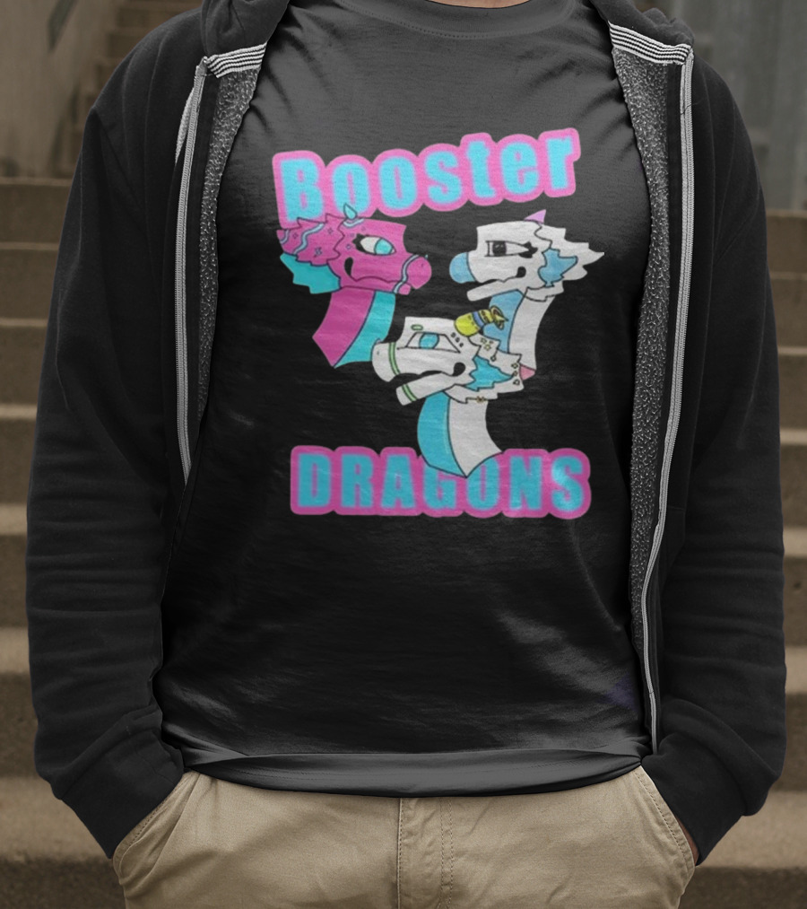 Booster Dragons Heavyweight T-Shirt