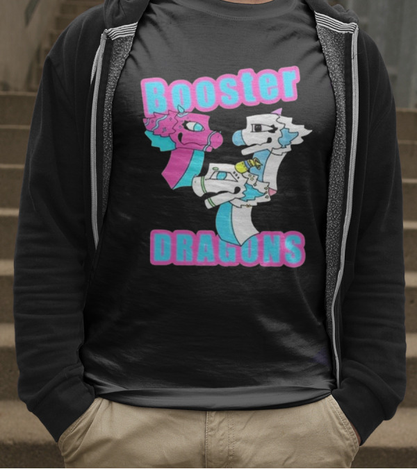 Booster Dragons Heavyweight T-Shirt