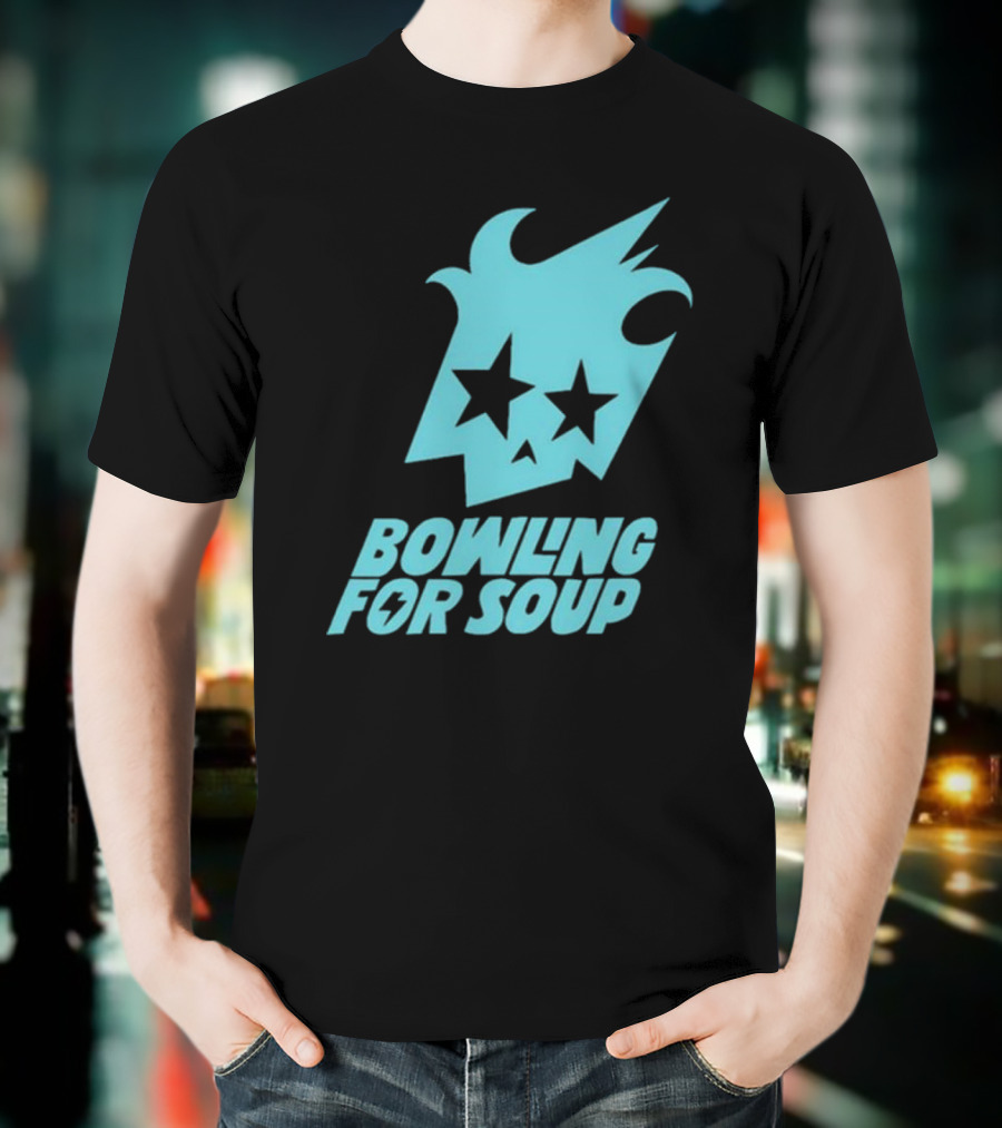 Bowling For Soup Star Face Graphic 2025 T-Shirt