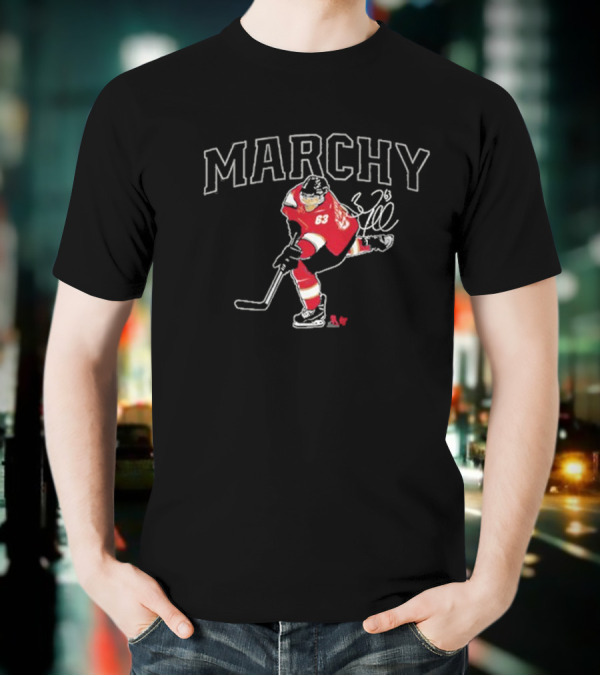 Brad Marchand 63 Marchy Florida Hockey Player T-Shirt