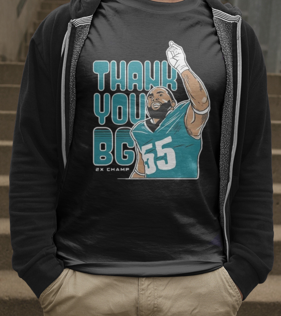 Brandon Graham Thank You BG T-Shirt