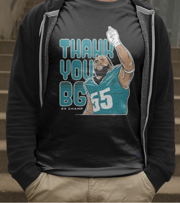 Brandon Graham Thank You BG T-Shirt