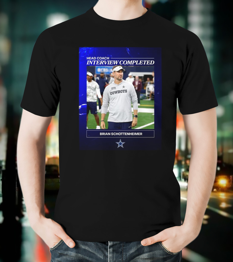 Brian Schottenheimer Head Coach Interview Completed T-Shirt