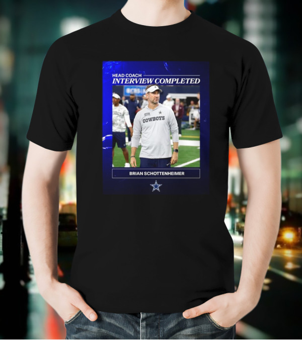Brian Schottenheimer Head Coach Interview Completed T-Shirt