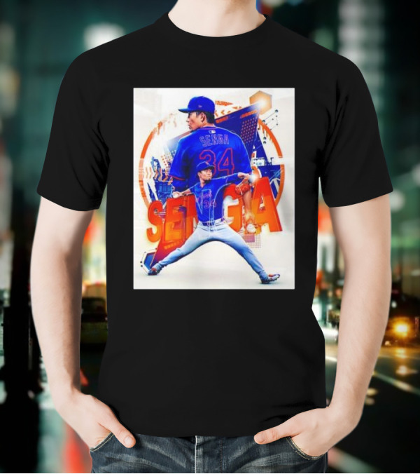 Bright Lights Senga Kodai New York Mets T-Shirt
