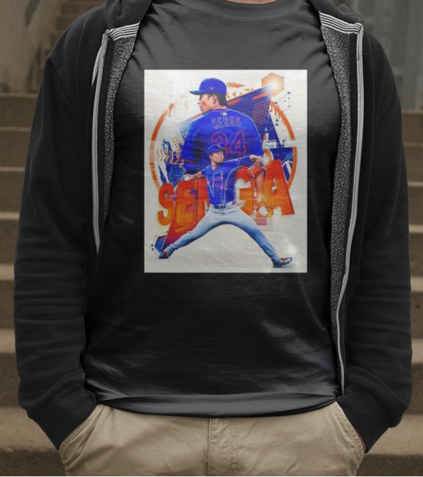 Bright Lights Senga Kodai New York Mets T-Shirt