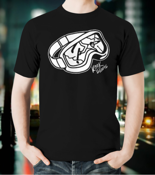 Broken Googles Kook Slams T-Shirt