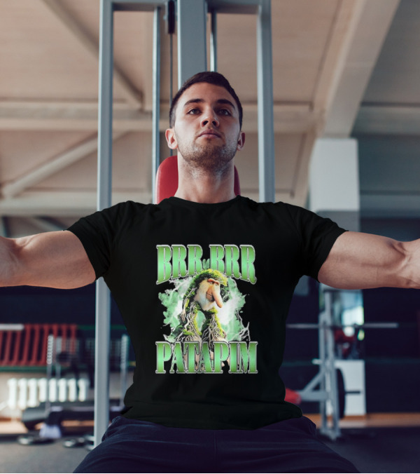 Brr Brr Patapim Italian Brainrot Meme T-Shirt