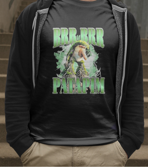 Brr Brr Patapim Italian Brainrot Meme T-Shirt