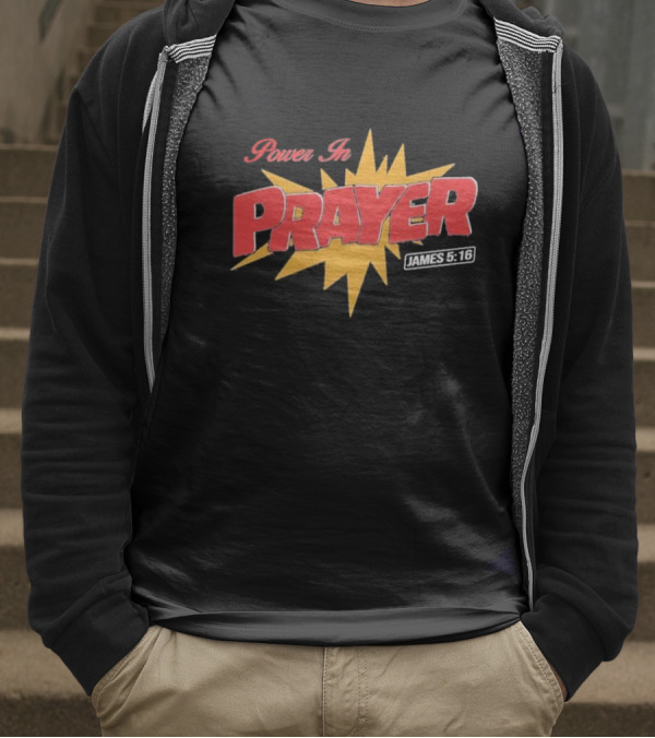 Bryce Crawford Merch Power In Prayer 90’s Cartoon T-Shirt