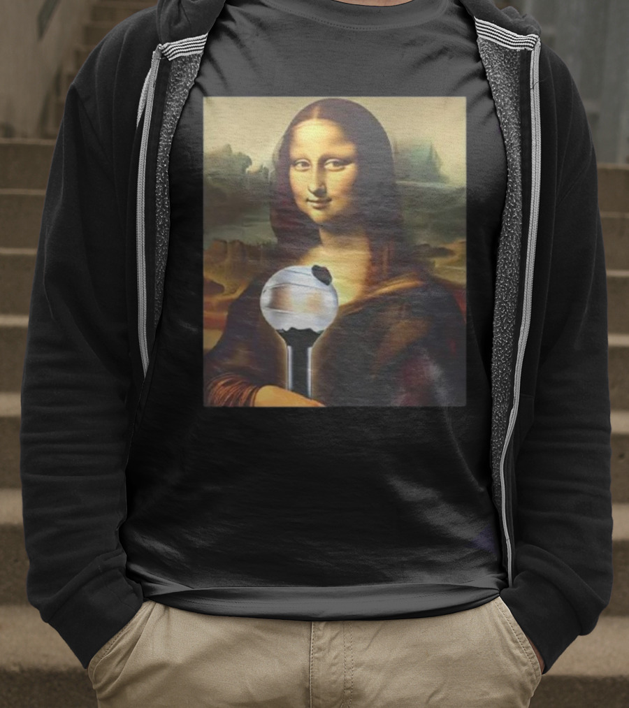BTS J-hope Mona Lisa Holding ARMY Bomb T-Shirt