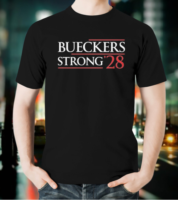 Bueckers Strong ’28 Basketball Fan Apparel T-Shirt