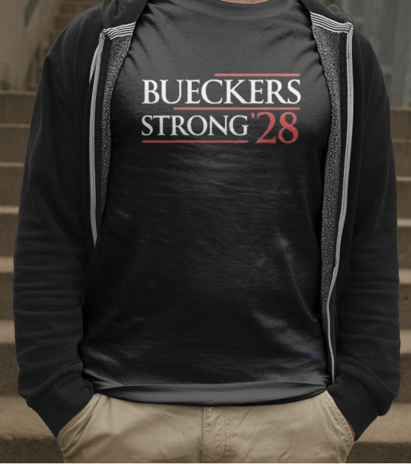 Bueckers Strong ’28 Basketball Fan Apparel T-Shirt