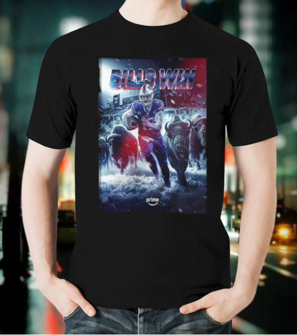 Buffalo Bills Are Going To The AFC Division NFL Playoffs 2025 Bills Win T-Shirt