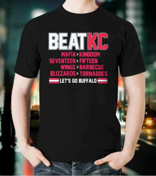 Buffalo Bills BeatKC Let’s Go Buffalo T-Shirt