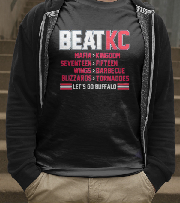Buffalo Bills BeatKC Let’s Go Buffalo T-Shirt