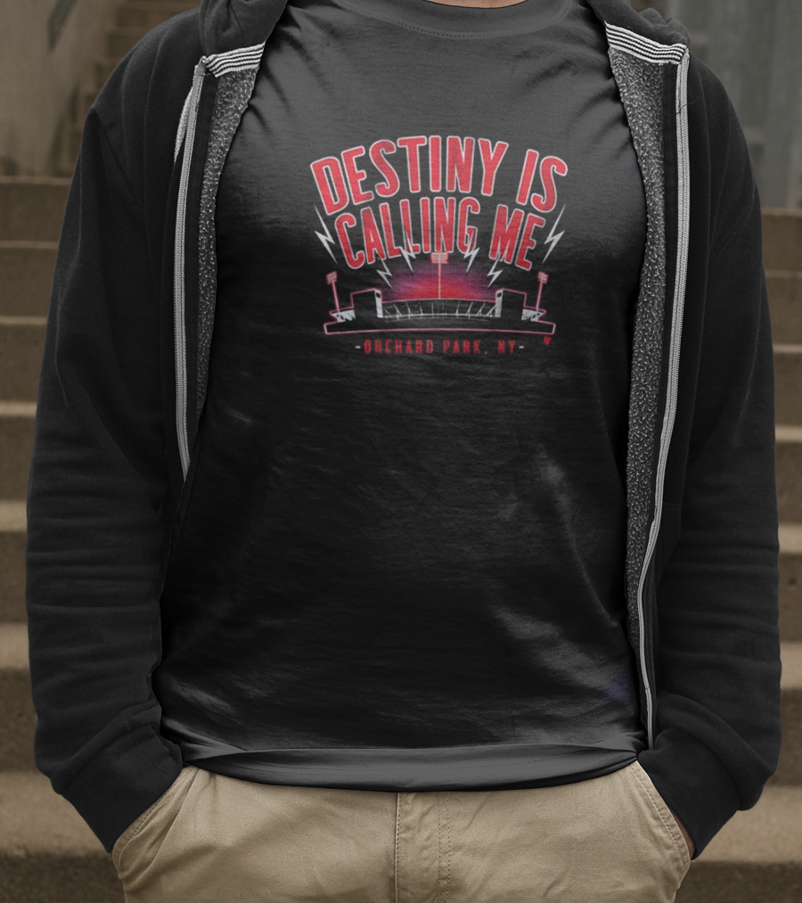 Buffalo Bills Football NFL Destiny Is Calling Me Orchard Park NY T-Shirt