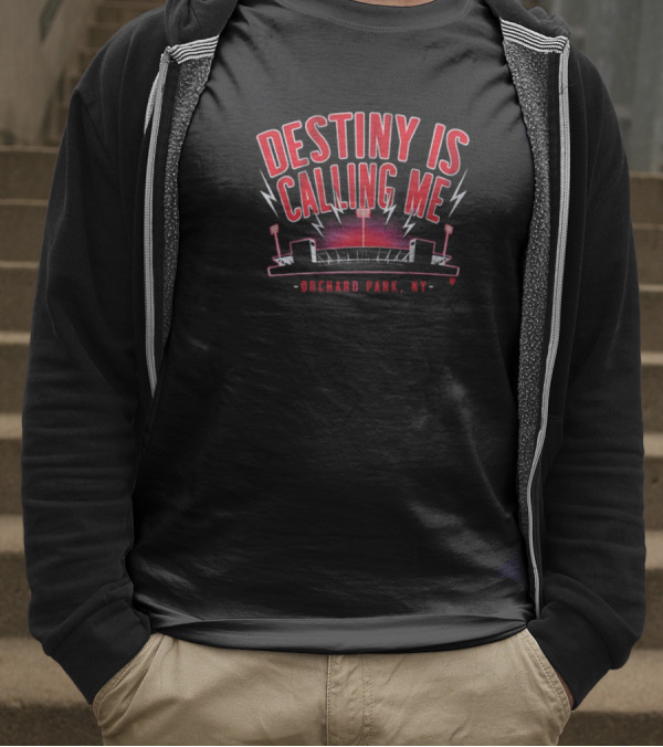 Buffalo Bills Football NFL Destiny Is Calling Me Orchard Park NY T-Shirt