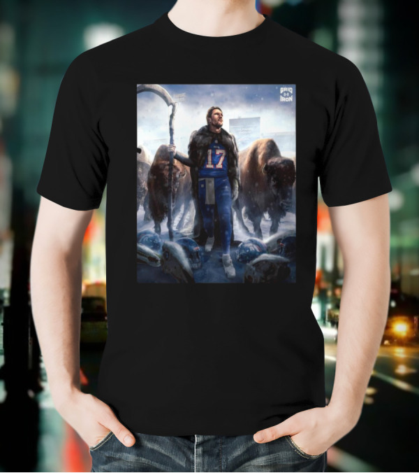 Buffalo Bills Win Denver Broncos Josh Allen And The Bills Trample Over The Broncos And Advance To The Divisional T-Shirt