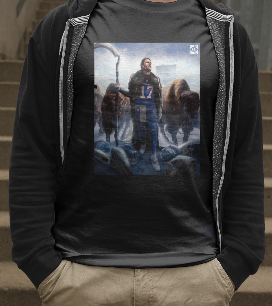 Buffalo Bills Win Denver Broncos Josh Allen And The Bills Trample Over The Broncos And Advance To The Divisional T-Shirt