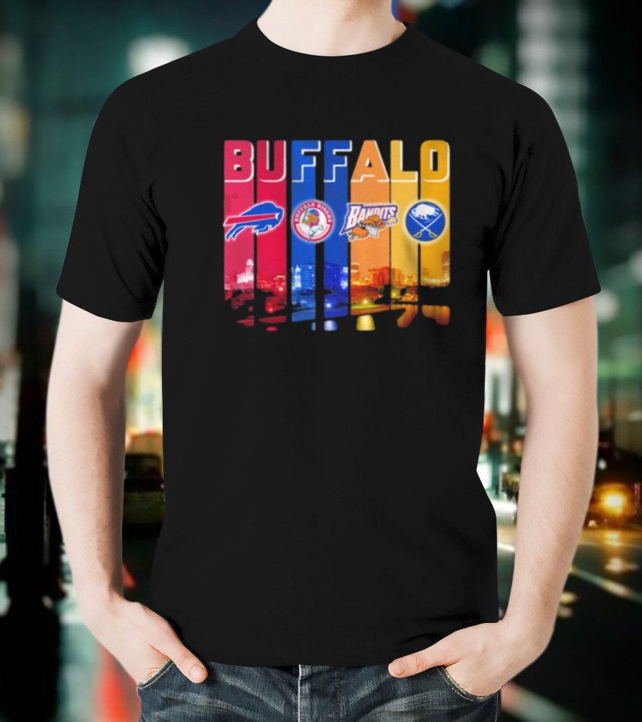 Buffalo Bisons Bandits City T-Shirt