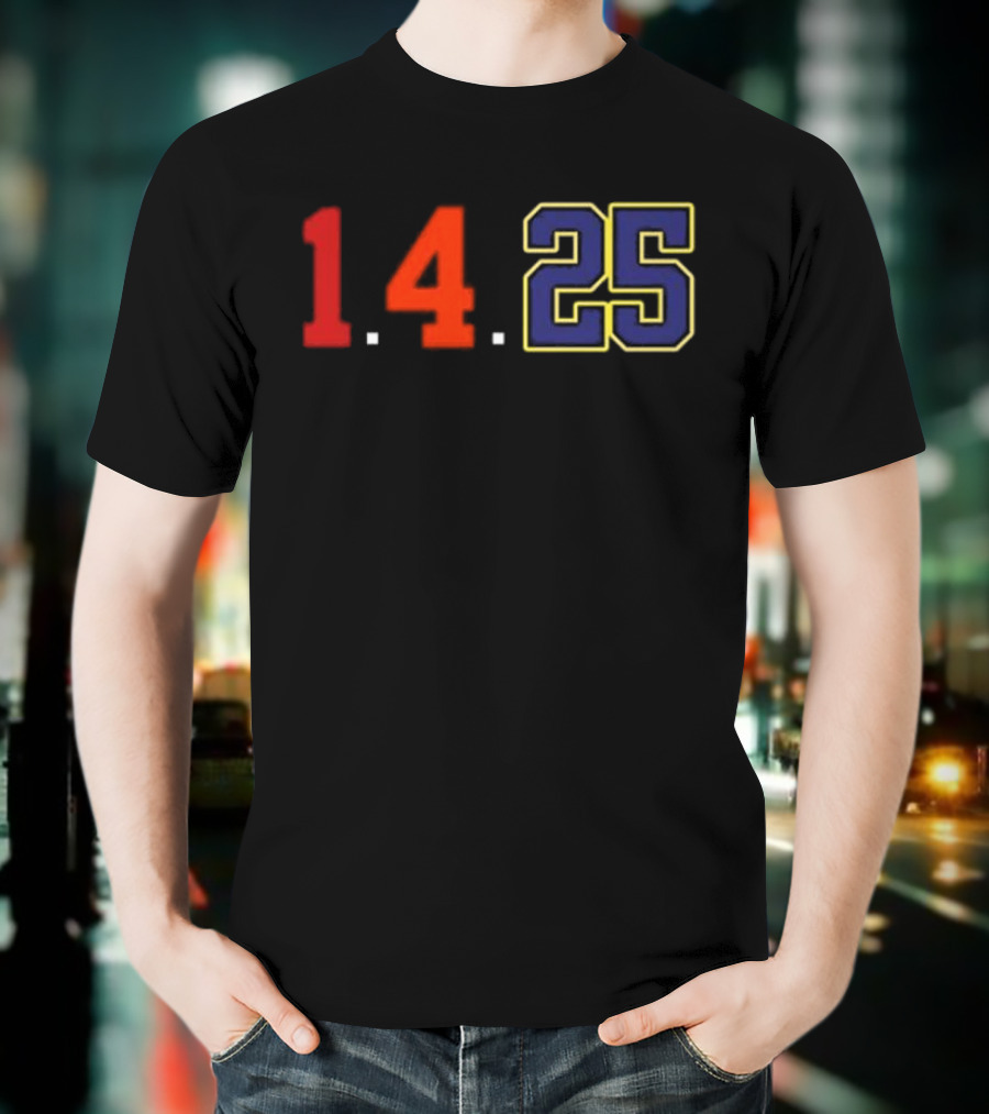 Bulls & Knicks Made These Customized 1.4.25 T-Shirt